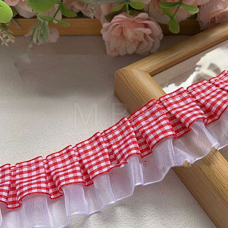 Polyester Tartan Lace Trim OCOR-WH20018-61C-1