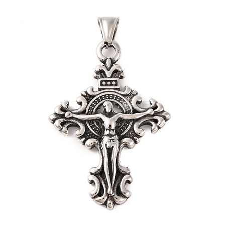 316 Surgical Stainless Steel Big Pendants STAS-Z073-44AS-1