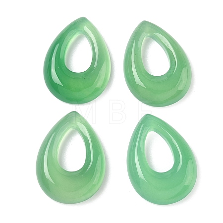 Natural Agate Pendants G-L646-06-1