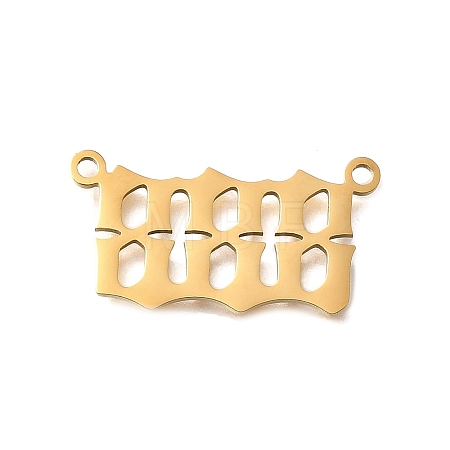 304 Stainless Steel Pendants STAS-D382-04H-G-1