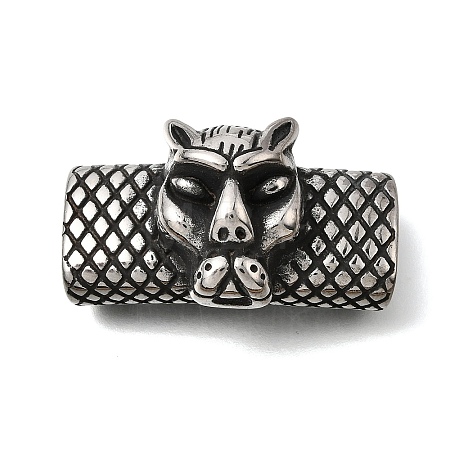 304 Stainless Steel Slide Charms STAS-F356-15AS-13-1