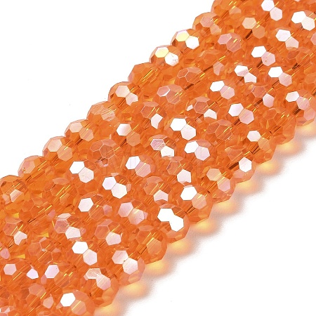 Transparent Glass Beads EGLA-A035-T8mm-B05-1