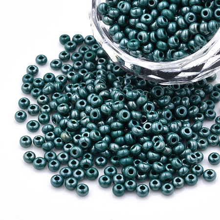 8/0 Czech Opaque Glass Seed Beads SEED-N004-003A-31-1