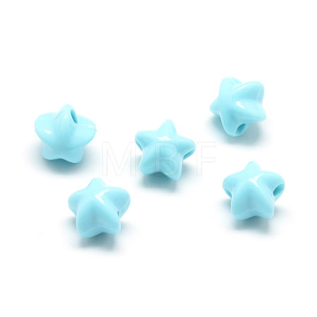 Opaque Acrylic Beads MACR-S830-04E-1
