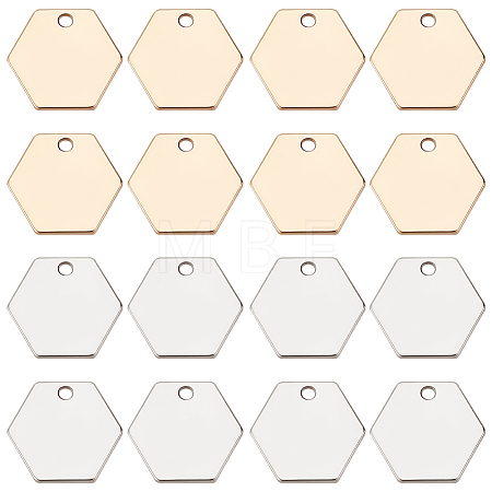 50Pcs 2 Colors Brass Charms KK-BBC0006-95-1