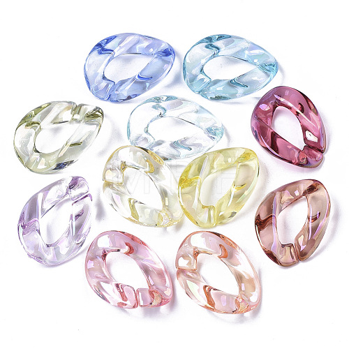 Transparent Acrylic Linking Rings PACR-R246-004B-1