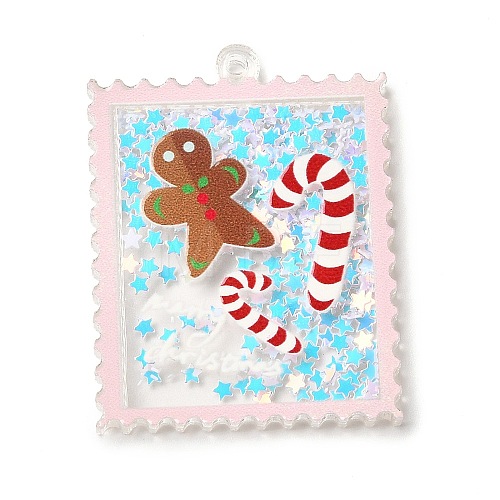 Christmas Acrylic Pendants MACR-D077-01F-1