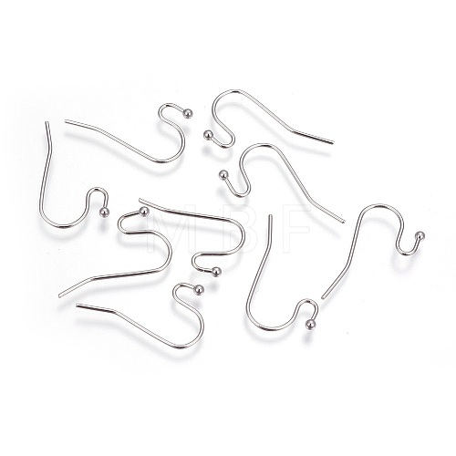 Tarnish Resistant 304 Stainless Steel Earring Hooks X-STAS-P227-33P-1