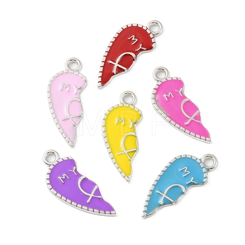 CCB Plastic Enamel Pendants CCB-K009-07P-1