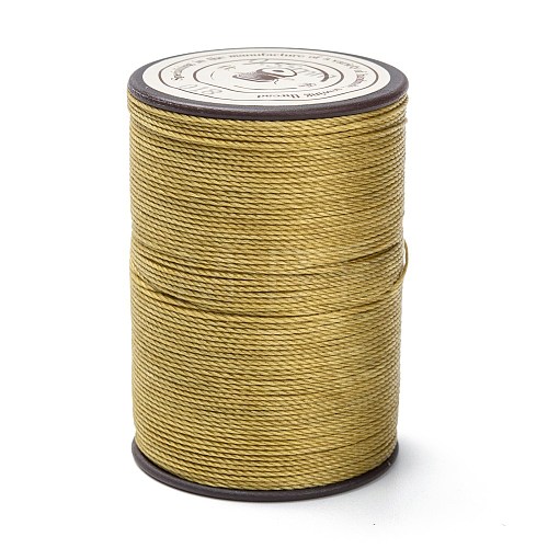 Round Waxed Polyester Thread String YC-D004-02C-018-1