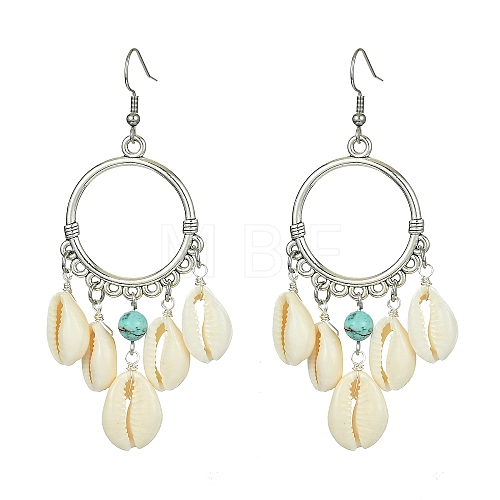 Alloy Dangle Earrings EJEW-TA00287-1