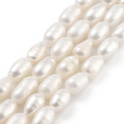 Natural Cultured Freshwater Pearl Beads Strands PEAR-P062-06F-1