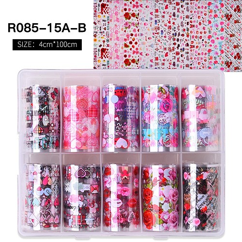 Nail Art Transfer Stickers MRMJ-R085-15A-B-1