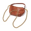 304 Stainless Steel Curb Chain Purse Chains AJEW-BA00160-03-5