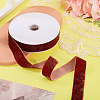 10 Yards Polyester Velvet Ribbon OCOR-TA0004-13E-5