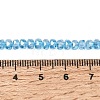 Electroplate Glass Beads Strands GLAA-Q105-03X-4