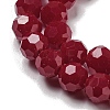 Opaque Glass Beads Stands LS-EGLA-A035-P6mm-D16-4