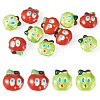 10Pcs 2 Colors Handmade Porcelain Beads PORC-TA0001-65-1