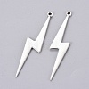 Tibetan Style Alloy Lightning Bolt Big Pendants LS-PALLOY-AD92395-AS-LF-2
