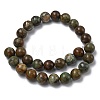 Natural Green Opal Beads Strands G-K365-F04-14mm-3