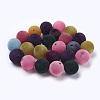 Bubblegum Color Chunky Acrylic Beads X-PL173Y-1