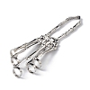 Halloween Themed Skull Alloy Full Hand Ring Bracelet BJEW-L680-01P-4