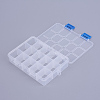 Organizer Storage Plastic Box CON-WH0001-05-3