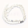 Electroplate Non-magnetic Synthetic Hematite Beads Strands G-L485-19-S-3