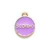 Alloy Enamel Pendants X-ENAM-S124-01A-01L-3