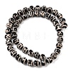 Tibetan Style dZi Beads Strands G-G328-A03-8mm-3