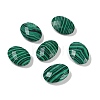 Synthetic Malachite Cabochons G-O175-15L-01-1
