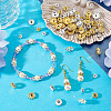 120Pcs Brass Rhinestone Spacer Beads RB-TA0001-36B-8