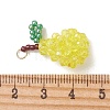 AB Color Plated Glass Pendants PALLOY-MZ01328-02-3