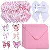 30Pcs Paper Birthday Invitation Card OFST-NB0001-03-1