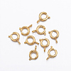 Ion Plating(IP) 304 Stainless Steel Spring Ring Clasps LS-STAS-P163-16G-1