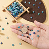 180Pcs 4 Styles Natural Apatite & Sodalite & Dyed White Jade Beads G-TA0003-08A-6