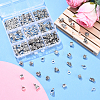 Tibetan Style Alloy Tube Bails TIBE-YW0001-81-4