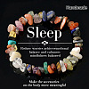 Natural Mixed Stone Chip Beaded Stretch Bracelets JI5766-1-1