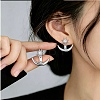 Women's Alloy Stud Earrings AL-CBA3C8B-01P-2