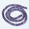 Electroplate Glass Beads Strands LS-EGLA-A034-T10mm-B13-2