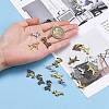 Tibetan Style Alloy Puppy Pendants TIBEP-MSMC021-28-6