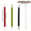 Christmas Theme Velvet Bookmarks AJEW-FG0002-63-2