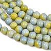 Handmade Lampwork Beads Strand LAMP-B056-8mm-15-4