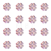 100Pcs Transparent Czech Glass Beads GLAA-CJ0001-55-3