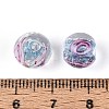 Handmade Foil Lampwork Beads LAMP-T021-33C-4