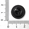 304 Stainless Steel Flat Round Brooch Brooch Base Settings STAS-S172-10A-B-3