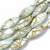 Drawbench Freshwater Shell Beads Strands X-SHEL-T014-008B-03-1