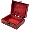 Rectangle Wood & PU Leather Jewelry Boxes CON-CL0001-14A-7