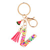 Fruit Series Letter Resin Keychains KEYC-TAC0033-02V-1