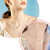 Metal Enlaced Plastic Slide Charms KY-CA0001-61-6